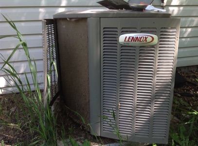 Lennox Air Conditioner ready for Air Conditioner Clean and Check in Sherwood Park