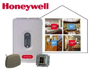 Honeywell Truezone zoning systems offered by Global Heating Services